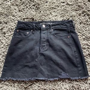 American Eagle back denim skirt, high waisted